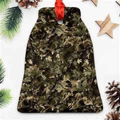 Camouflage Army Survival Uniform Bell Ornament (two Sides)