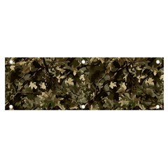 Camouflage Army Survival Uniform Banner And Sign 6  X 2  by Posterlux