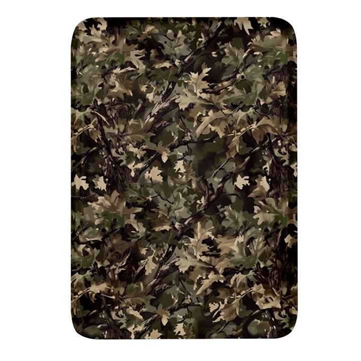 Camouflage Army Survival Uniform Rectangular Glass Fridge Magnet (4 pack)