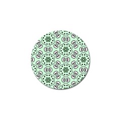 Texture Dots Pattern Golf Ball Marker (4 Pack) by anzea