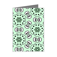 Texture Dots Pattern Mini Greeting Card