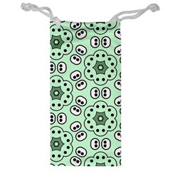 Texture Dots Pattern Jewelry Bag by anzea