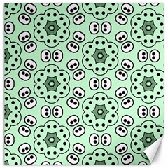 Texture Dots Pattern Canvas 16  X 16  by anzea