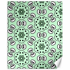 Texture Dots Pattern Canvas 11  X 14  by anzea