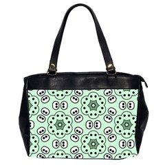 Texture Dots Pattern Oversize Office Handbag (2 Sides) by anzea