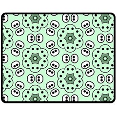 Texture Dots Pattern Fleece Blanket (medium) by anzea