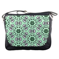 Texture Dots Pattern Messenger Bag