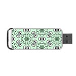 Texture Dots Pattern Portable USB Flash (One Side) Front