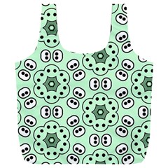 Texture Dots Pattern Full Print Recycle Bag (xxl)