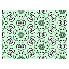 Texture Dots Pattern Two Sides Premium Plush Fleece Blanket (baby Size)