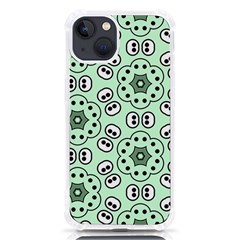 Texture Dots Pattern Iphone 13 Tpu Uv Print Case