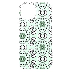 Texture Dots Pattern Iphone 15 Black Uv Print Pc Hardshell Case