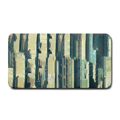 Texture Abstract Buildings Medium Bar Mat by anzea