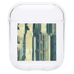 Texture Abstract Buildings Hard Pc Airpods 1/2 Case by anzea