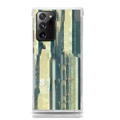 Texture Abstract Buildings Samsung Galaxy Note 20 Ultra Tpu Uv Case by anzea