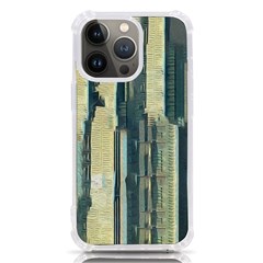 Texture Abstract Buildings Iphone 13 Pro Tpu Uv Print Case