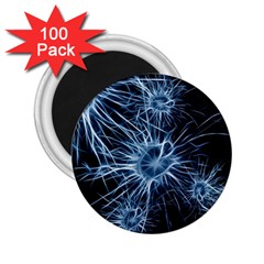 Neurons Brain Cells Structure 2 25  Magnets (100 Pack)  by anzea