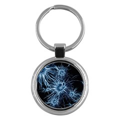 Neurons Brain Cells Structure Key Chain (round) by anzea