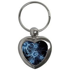 Neurons Brain Cells Structure Key Chain (heart) by anzea