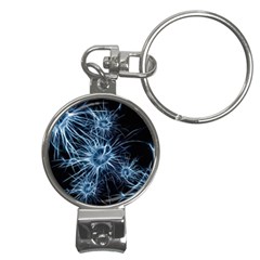 Neurons Brain Cells Structure Nail Clippers Key Chain by anzea