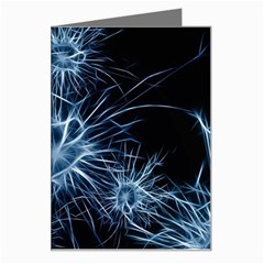 Neurons Brain Cells Structure Greeting Card