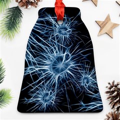 Neurons Brain Cells Structure Bell Ornament (two Sides)