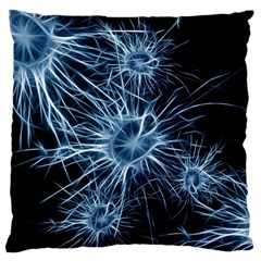 Neurons Brain Cells Structure Large Cushion Case (one Side) by anzea