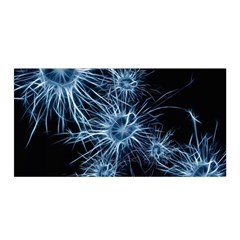 Neurons Brain Cells Structure Satin Wrap 35  X 70  by anzea