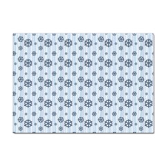 Snowflakes Winter Christmas Sticker A4 (100 Pack) by anzea