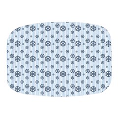 Snowflakes Winter Christmas Mini Square Pill Box by anzea