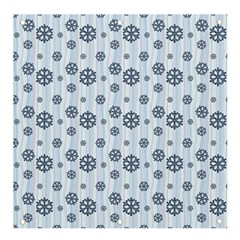 Snowflakes Winter Christmas Banner And Sign 4  X 4  by anzea