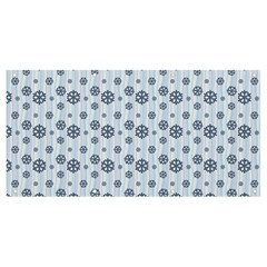 Snowflakes Winter Christmas Banner And Sign 8  X 4  by anzea