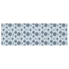 Snowflakes Winter Christmas Banner And Sign 9  X 3  by anzea