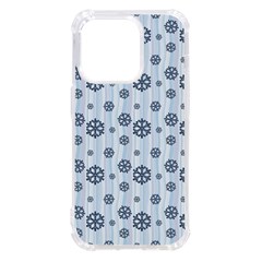 Snowflakes Winter Christmas Iphone 14 Pro Tpu Uv Print Case by anzea