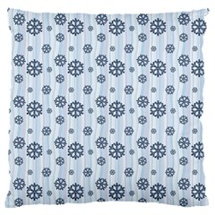 Snowflakes Winter Christmas 16  Baby Flannel Cushion Case (two Sides)