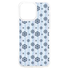 Snowflakes Winter Christmas Iphone 15 Pro Max Tpu Uv Print Case by anzea