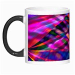 Wave Lines Pattern Abstract Morph Mug Left