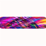 Wave Lines Pattern Abstract Large Bar Mat 32 x8.5  Bar Mat