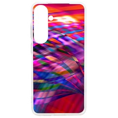 Wave Lines Pattern Abstract Samsung Galaxy S24 Ultra 6 9 Inch Tpu Uv Case by anzea