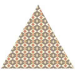 Background Art Designs Wooden Puzzle Triangle