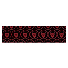 Dark Dominion Print Oblong Satin Scarf (16  X 60 ) by dflcprintsclothing