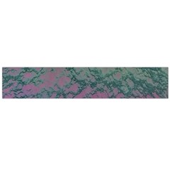 Colorful Duotone Abstract Print Large Premium Plush Fleece Scarf 