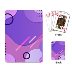 Colorful Labstract Wallpaper Theme Playing Cards Single Design (rectangle) by Apen