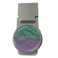 Colorful Duotone Abstract Print Money Clips (round)  by dflcprintsclothing