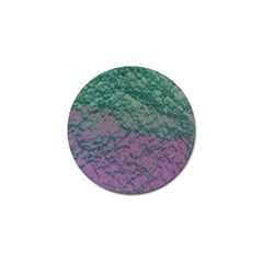 Colorful Duotone Abstract Print Golf Ball Marker by dflcprintsclothing