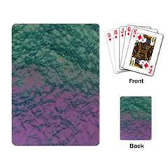 Colorful Duotone Abstract Print Playing Cards Single Design (rectangle) by dflcprintsclothing