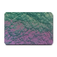 Colorful Duotone Abstract Print Small Doormat