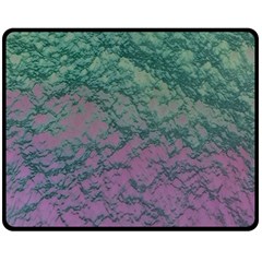 Colorful Duotone Abstract Print Fleece Blanket (medium) by dflcprintsclothing