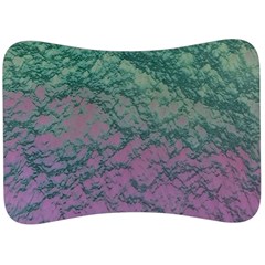 Colorful Duotone Abstract Print Velour Seat Head Rest Cushion by dflcprintsclothing