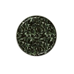 Hunting Motif Camouflage Pattern Print Bk Hat Clip Ball Marker by dflcprintsclothing